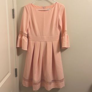Eliza J Bell Sleeve Fit and Flare Dress